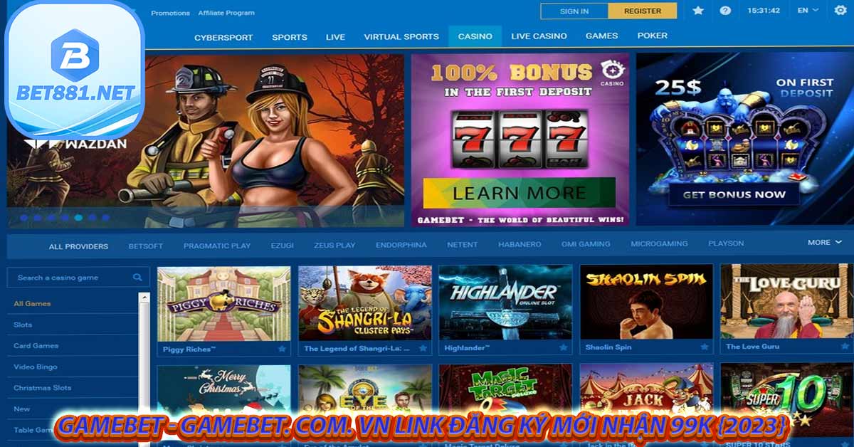 Điểm Nổi Bật của Nhà Cái Đăng Ký Tặng 100k Gamebet