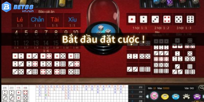 Các loại cược tài xỉu bet88 đang phục vụ